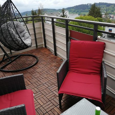 2 Raum Ferienwohnung Sonnenschein Sankt Englmar Exterior foto