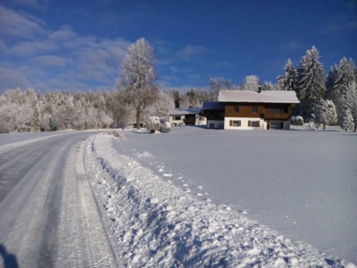 2 Raum Ferienwohnung Sonnenschein Sankt Englmar Exterior foto
